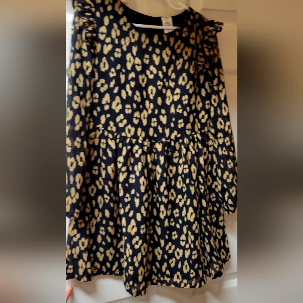 Carter's dress 6-6x black and gold